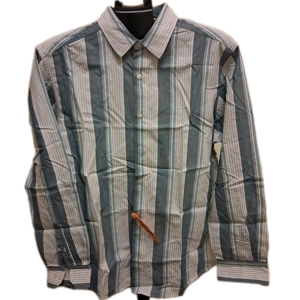 Claiborne Blue Slim Dress Shirts for Men for sale | eBay