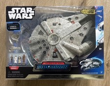 Star Wars Micro Galaxy Squadron Millennium Falcon 0022 Lights Sounds New Sealed