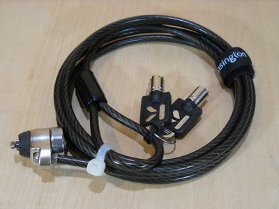 Kensington MicroSaver Cable Computer Security Keyed Lock