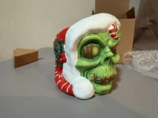 Trader Sam’s Grog Grotto Zombie Santa Hat Mug 2025 Holiday Edition New In Box