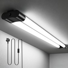LED Strip Light 4FT Batten Tube Light Garage Ceiling Lamp Office Shop 6500K UK