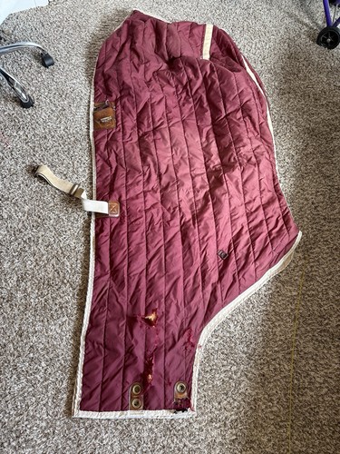 72” Big D Insulated Stable Blanket Maroon
