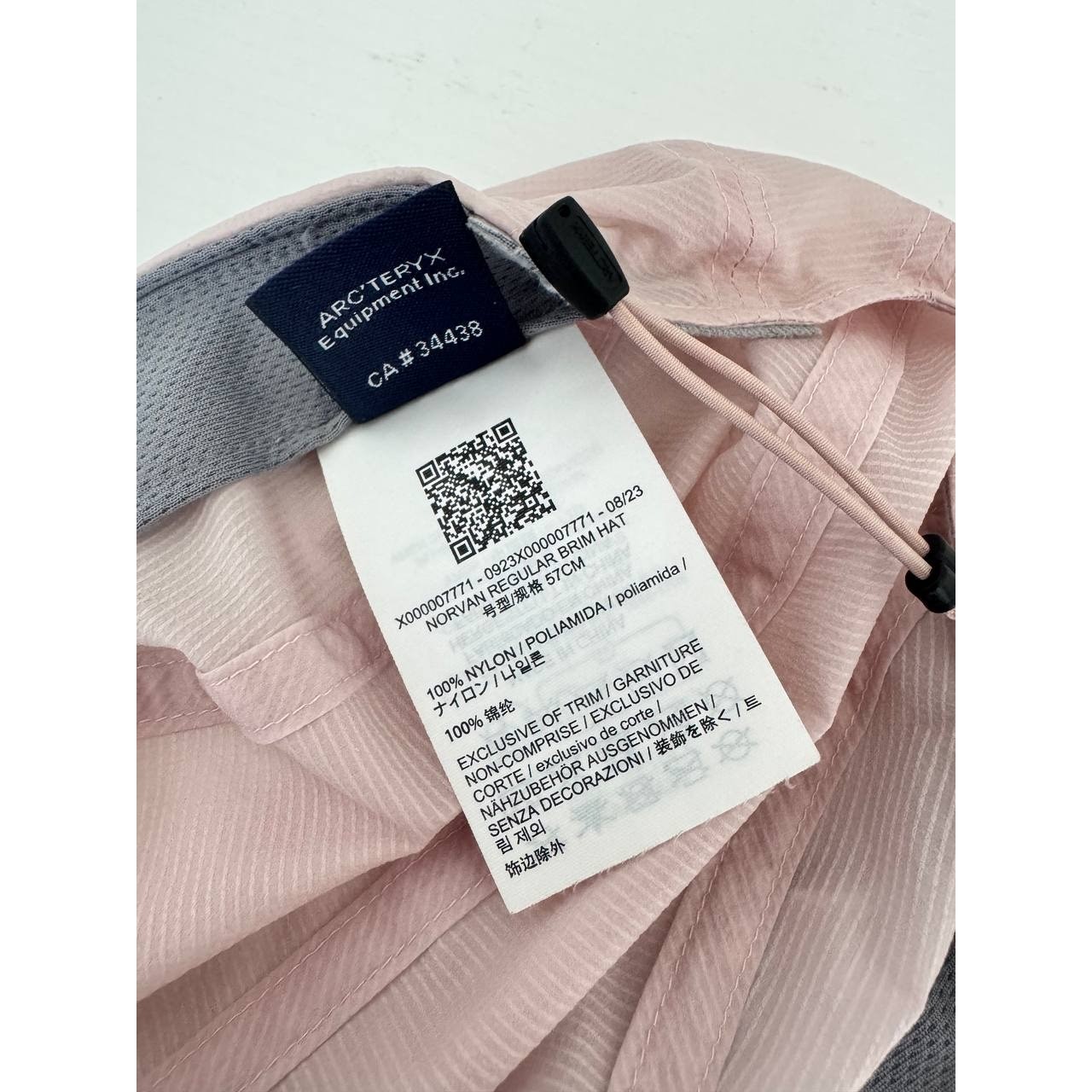 ARC'TERYX Arcteryx Norvan Berretto da Corsa Leggero Rosa