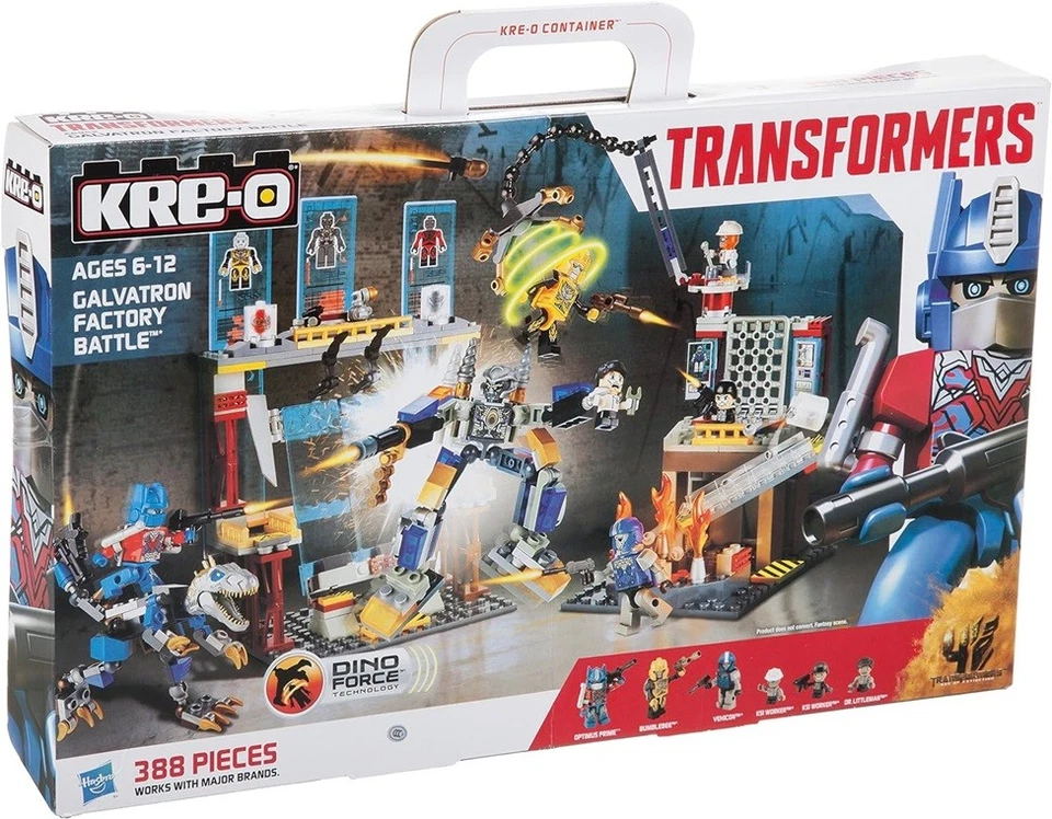 Juego de batalla de fábrica Galvatron | Juego de construcción Transformers KRE-O Foto 2 de 4