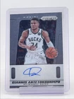 GIANNIS ANTETOKOUNMPO 2024-25 PANINI PRIZM DECA SIGNATURE BUCKS AUTO Q3464