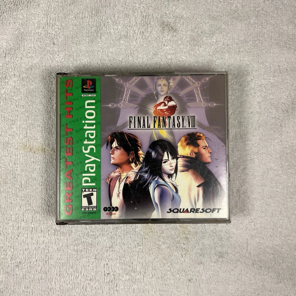 Final Fantasy VIII Sur PS1 NTSC/JAP – Complet Et En Très Bon état (import Japon)