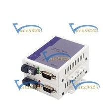 RS232 Digital Optical MODEM Serial to Fiber Converter SC Industrial gi