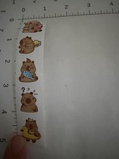 STICKER SHEET: Mini Capybara Stickers