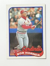 1989 Topps - Bob Horner #510
