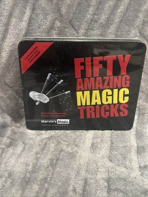 Marvin s Magic Fifty Amazing Magic Tricks NIB