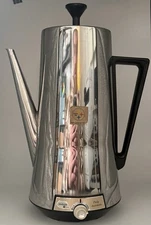 Sunbeam Coffeemaster AP-CD Automatic 12 Cup Percolator Coffee Pot Works