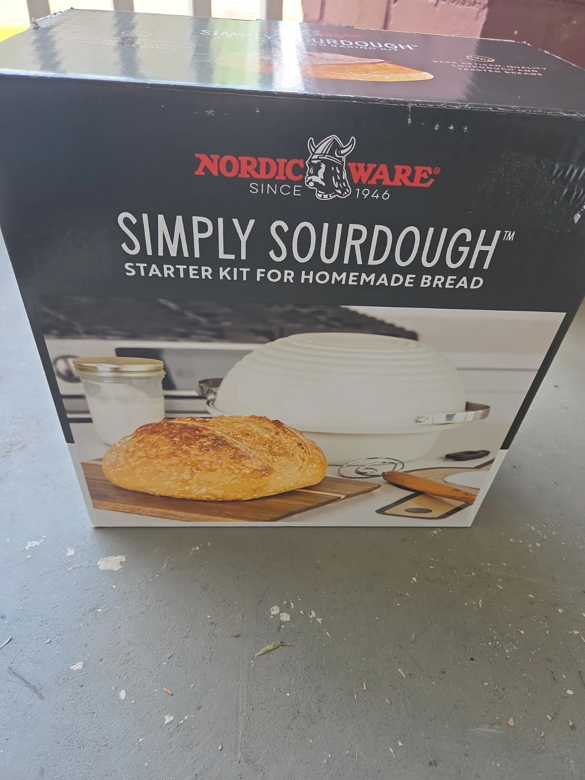 Nordic Ware Simply Sourdough Starter Kit For HomeMade Bread