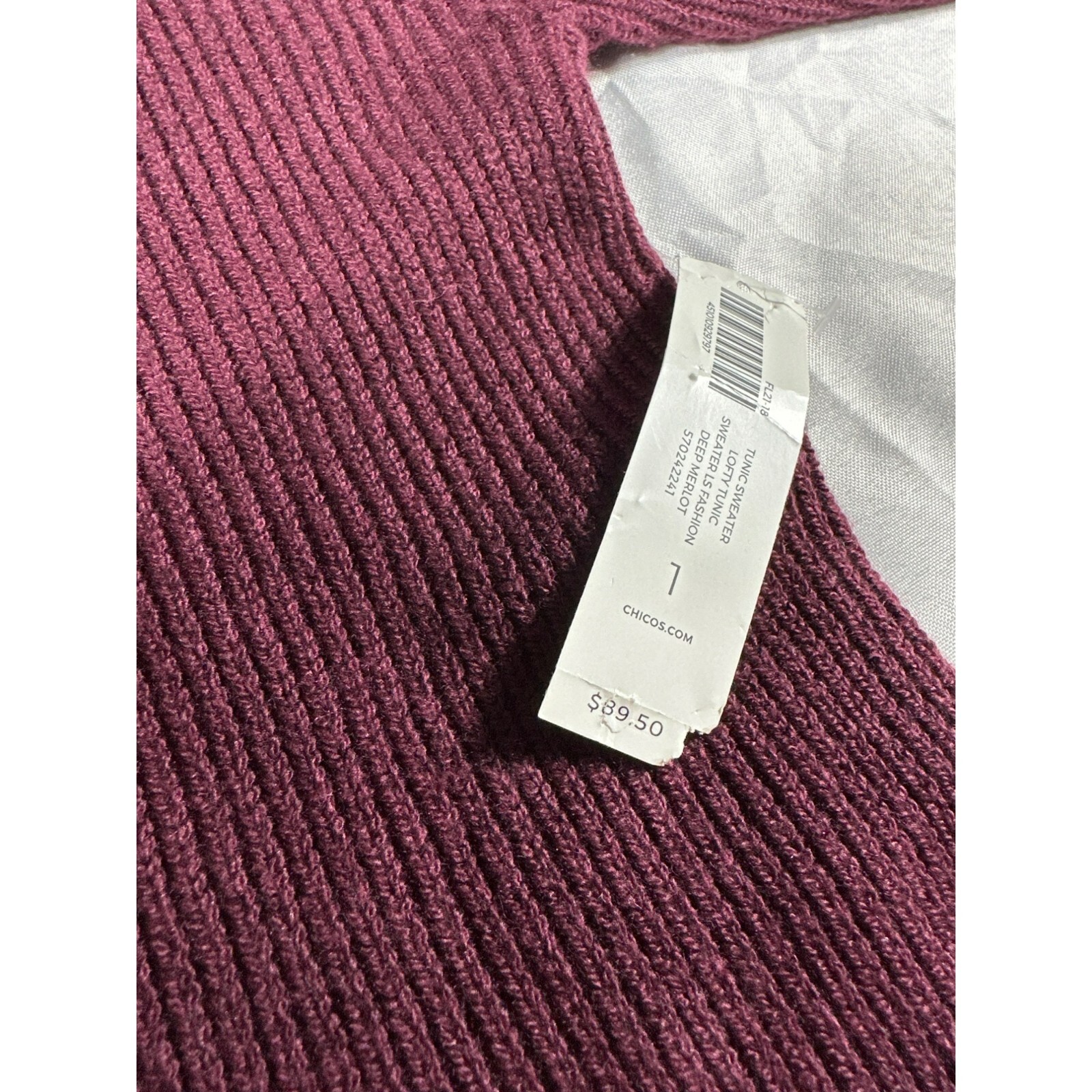 chicos mock turtleneck