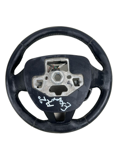 2019-20 FORD ESCAPE BLACK LEATHER STEERING WHEEL & SWITCHES OEM - Picture 2 of 6