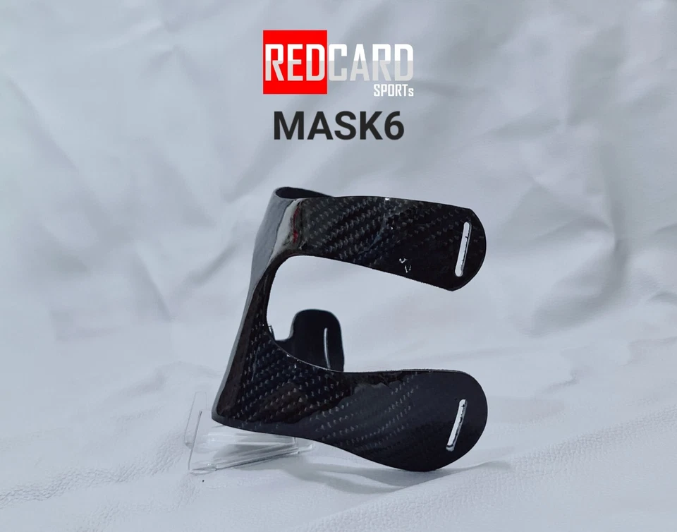 Sports Nose Guard Protective Face Mask Carbon Fiber M6 - Image 4 of 4