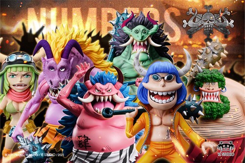 YZ Studio One Piece Numbers Kunyun Resin Model Painted Statue In Stock H16cm - 第 4/5 張圖片