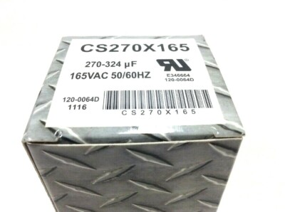 Motore Avvio Condensatore 270-324 Mfd 165 VAC Volt Replaces Supco CS270 - Foto 5