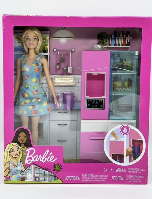 barbie kitchen set ebay