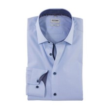 Olympus Level Five Mens Business Shirt Blue 201454 10