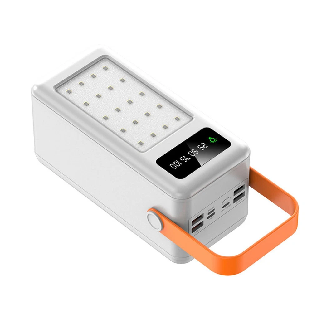 18650 Power Bank Case with LED Flashlight - No Soldering Needed  