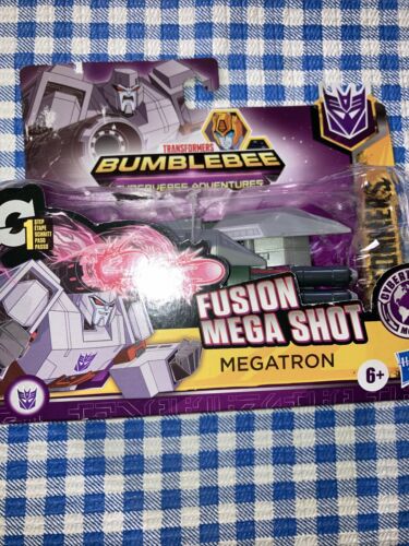 Transformers Bumblebee Cyberverse Adventures Fusion Mega Shot Megatron NEW! - Picture 1 of 2