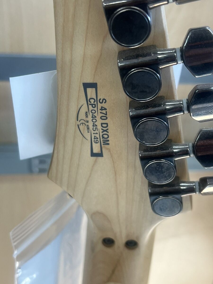 Ibanez Series S S470DXQM Electric Guitar Quilted Maple Ibanez Series S S470DXQM Electric Guitar Quilted Maple
