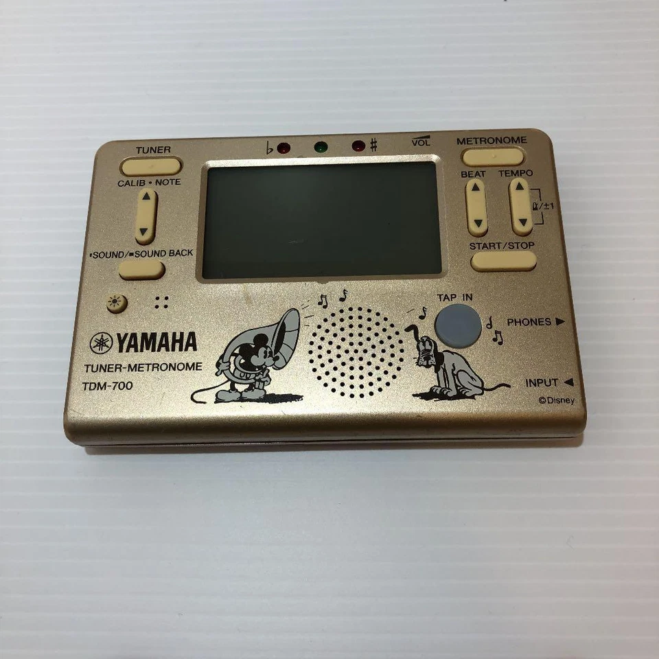 YAMAHA TDM-700 Disney Tuner Metronome Ver Mickey Mouse Edition 2019 TDM-700DMK - Photo 1/1