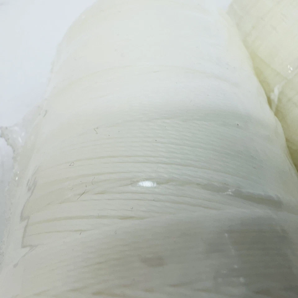 2 Pack - Coats Ultra Dee Bonded Polyester Thread T-350 346 White 8 oz Spool - Image 3 of 4