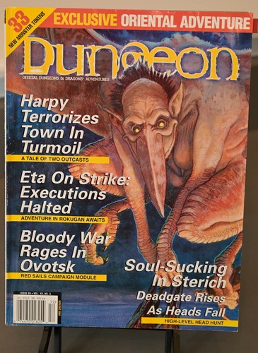 TSR's D&D Dungeon Magazine, Issues: #88, #89, #90 with bonus Polyhedron, #91 - Picture 4 of 8