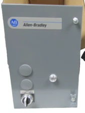 🔥 ALLEN BRADLEY SIZE 0 ENCLOSED MOTOR STARTER 509-AOD 5 HP 3Ø 600VAC 120V COIL