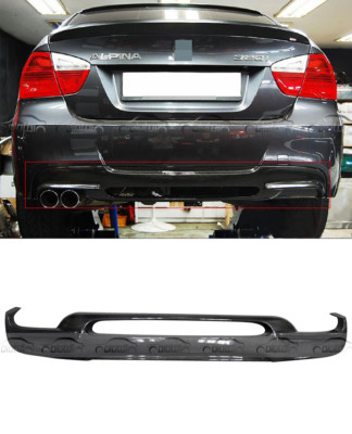 For 2006-2011 BMW E91 E92 M Tech Carbon Fiber Rear Bumper Diffuser Spoiler Lip