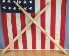 Vintage PRO MARK Wood Drum Sticks Huge! Store Display Pair 36" length Drummer