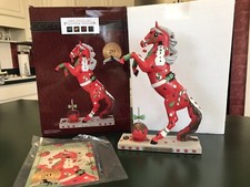 Trail of Painted Ponies Candy Apple Christmas Horse Figurine 2023 New In Box