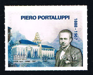 Italia 1 Francobollo Piero Portaluppi 17 Nuovo Ebay