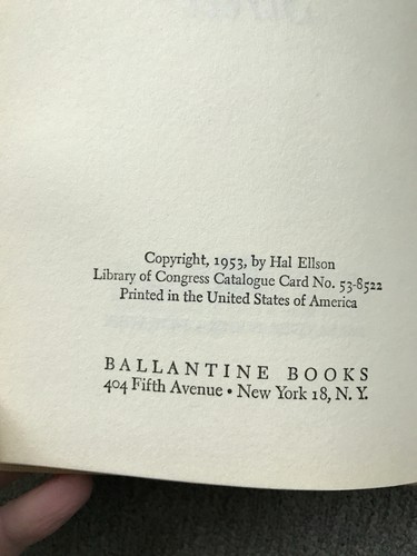 Summer Street, by Hal Ellson - 1953 - 1st Ed., 1st Prtg. Vintage Hardcover Book - Picture 7 of 12