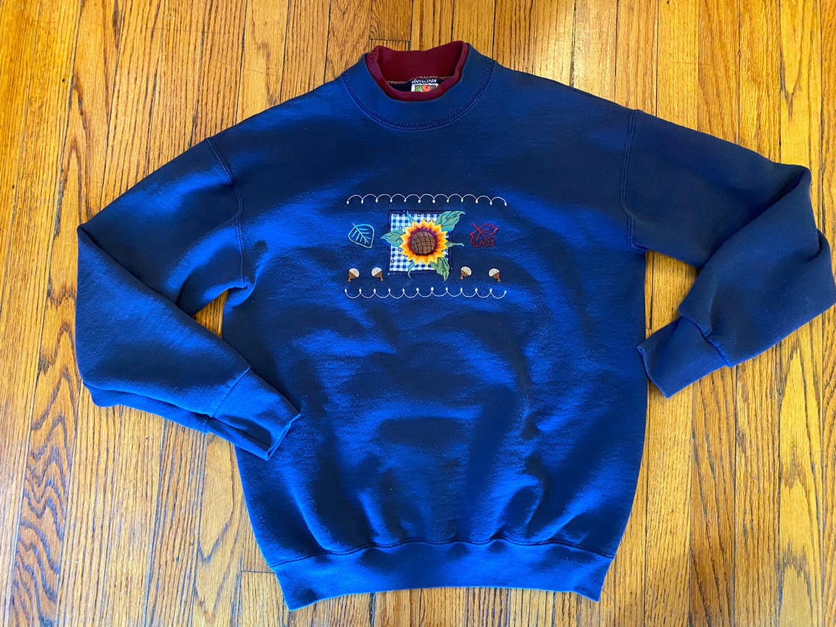 トップス UNTRACE BACK QR PRINT SWEAT Navy x White 1135829102050331223_2048_1200x