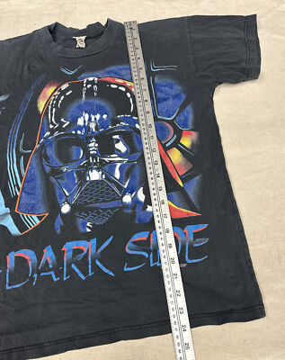 Vintage 1996 Star Wars Darth Vader The Dark Side T-shirt Size XL