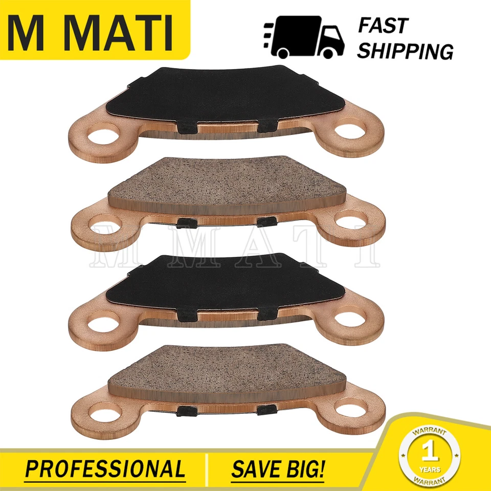 Pastillas de freno delanteras/traseras AM141182 sinterizadas para John Deere Gator XUV TX HPX 620i 850 Foto 4 de 4