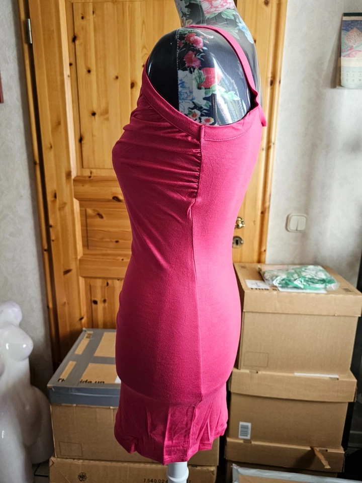 Sexy Minikleid beach time Größe 34 Pink NEU - Bild 3 von 4