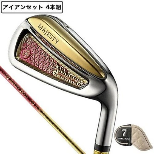 Women MAJESTY 2024 PRESTIGIO13 ironset 7-9 Pw RH MAJESTY LV760 graphite Flex L - Picture 1 of 8