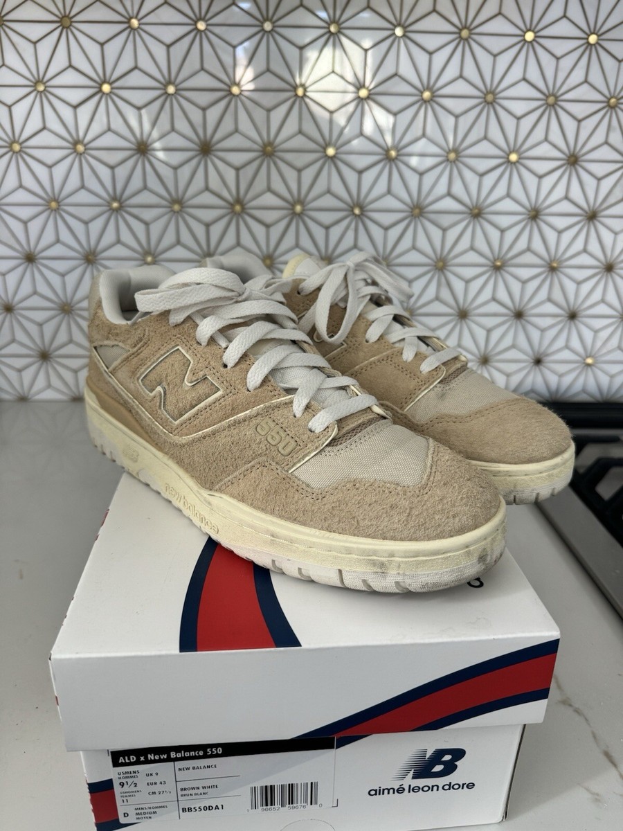 Size 9.5 - New Balance Aimé Leon Dore x 550 Warm Sand | eBay display picture 2