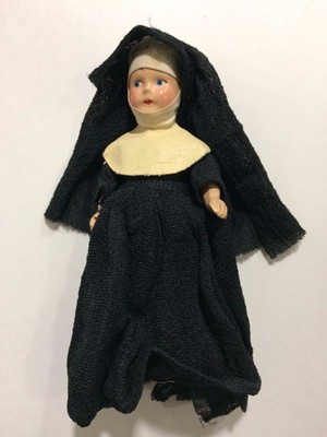 vintage nun doll