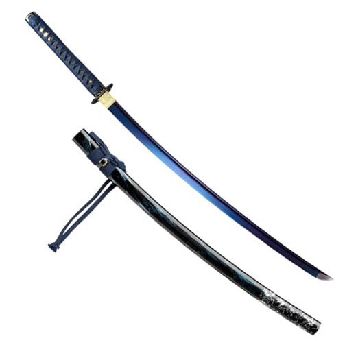KATANA 幻月光 14ポンド KATANA 幻月光 14ポンド Modern Katana sword Signed by