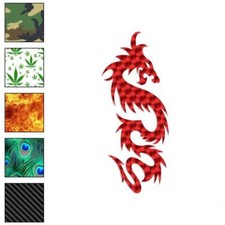 Tribal Snake Dragon, Vinyl Decal Sticker, 40 Patterns  3 Sizes, 1092