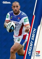 2015 NEWCASTLE KNIGHTS NRL Card JEREMY SMITH Traders