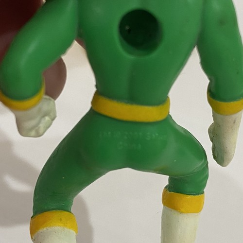 Mighty Morphin Power Ranger Yellow Vintage 1994 + Green 2001 (2) Mini Fig Bundle - Picture 7 of 11