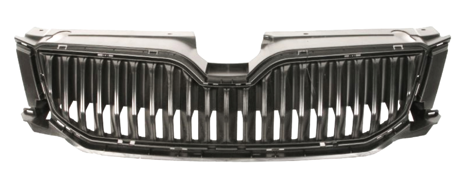 Grille pare-chocs avant centre noir Skoda Octavia 3 pièce rechange carrosserie 2014 2015