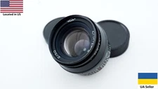 Vintage Portrait Black KMZ Jupiter 8 2/50mm M39 FED Zorki Leica RF Lens L39
