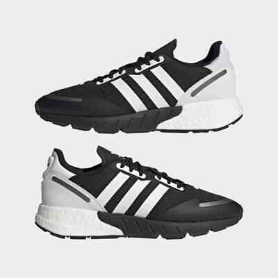 ADIDAS ORIGINALS ZX 1K BOOST BLACK/WHITE FX6515 MEN'S ADIDAS ORIGINALS ZX 1K BOOST BLACK/WHITE FX6515 MEN'S