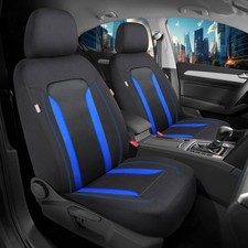 Schonbezüge Sitzbezüge für VW Bora Bj 1998-05 in Schwarz/Blau TF1